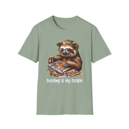 Sloth Puzzler Softstyle T-Shirt