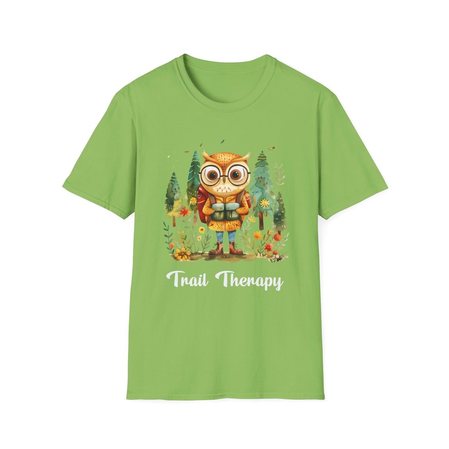 Owl Hiker Softstyle T-Shirt