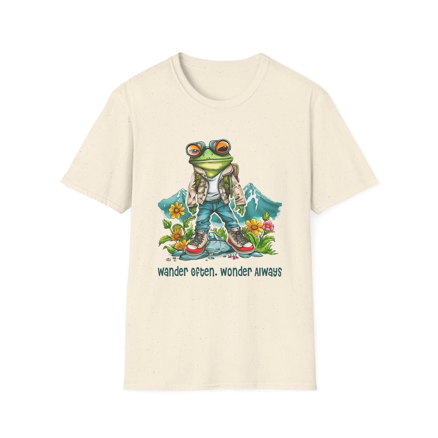 Frog Hiker Softstyle T-Shirt