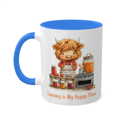 Highland Cow Canner Mug