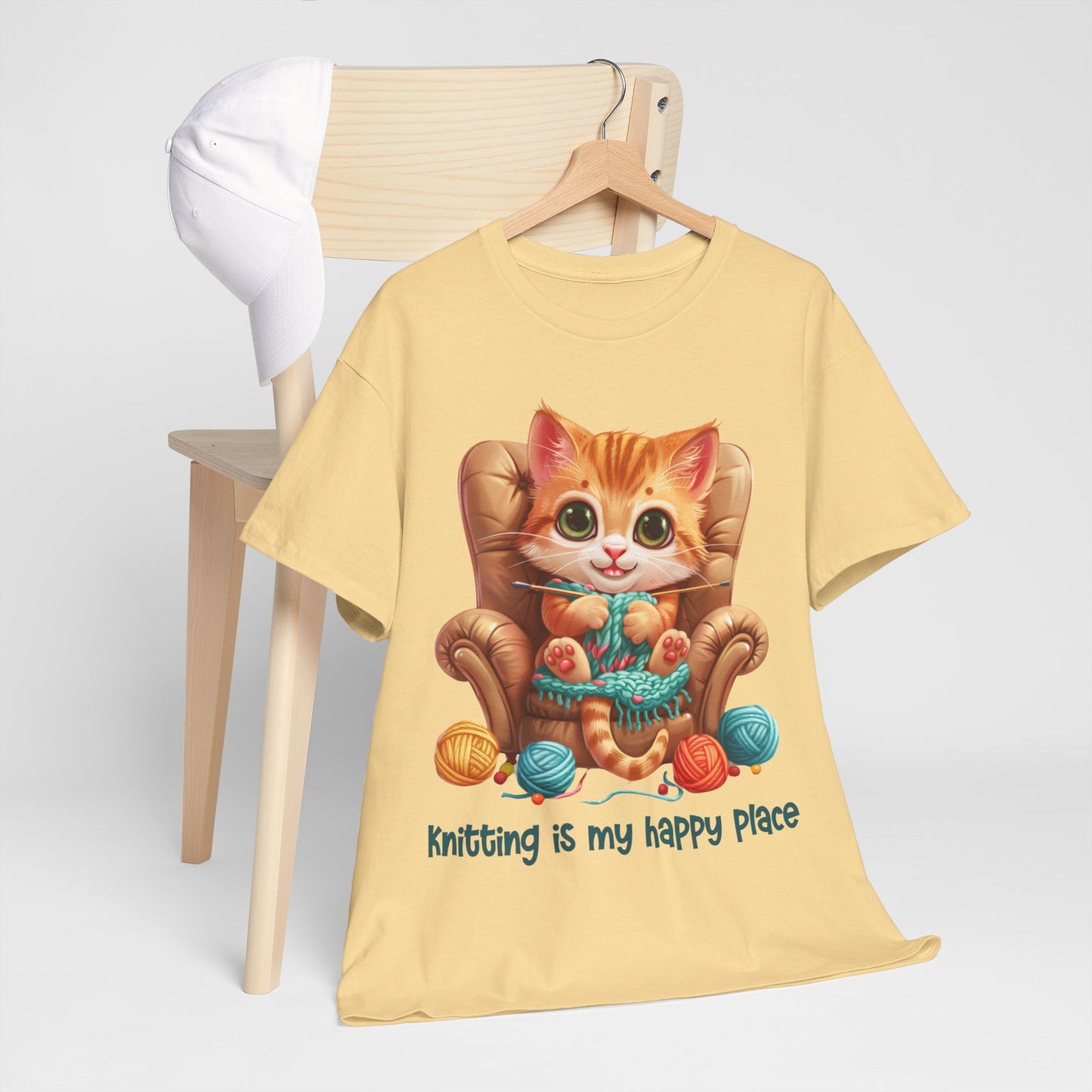 Cat Knitter Tee