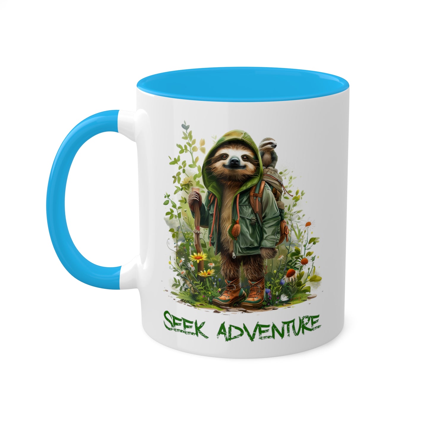 Sloth Backpacker Mug