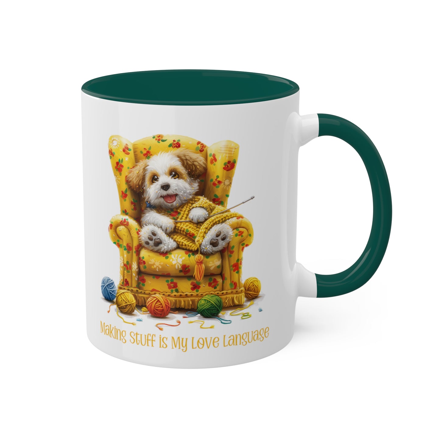 Dog Crocheter Mug