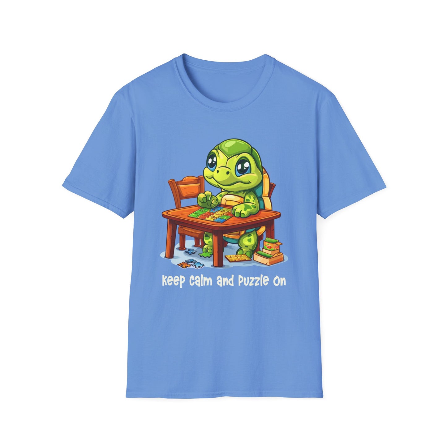 Turtle Puzzler Softstyle T-Shirt