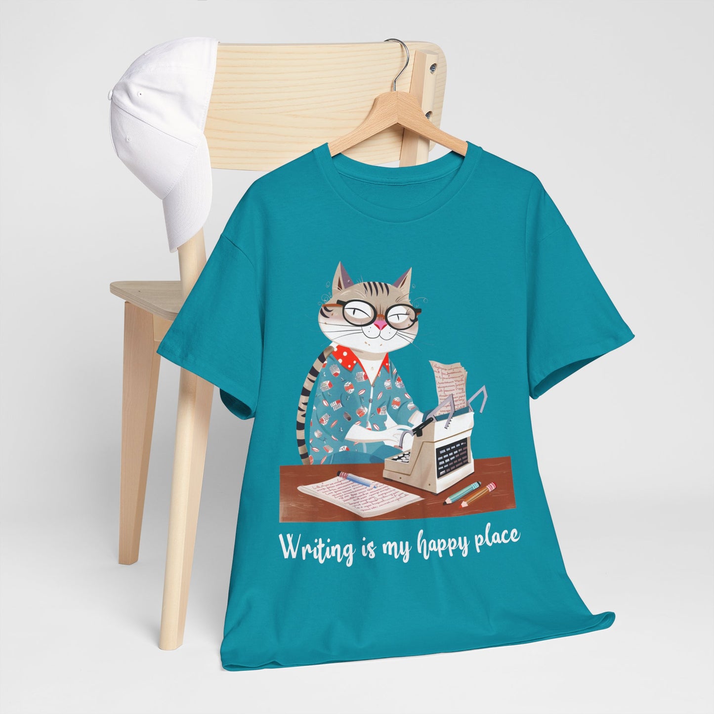 Cat Writer Tee