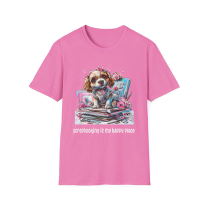 Dog Scrapbooking Softstyle T-Shirt