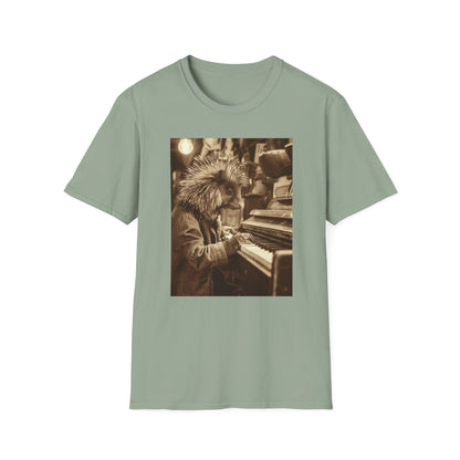 Vintage Western Porcupine Piano Softstyle T-Shirt