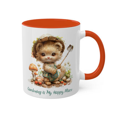 Lion Gardener Mug