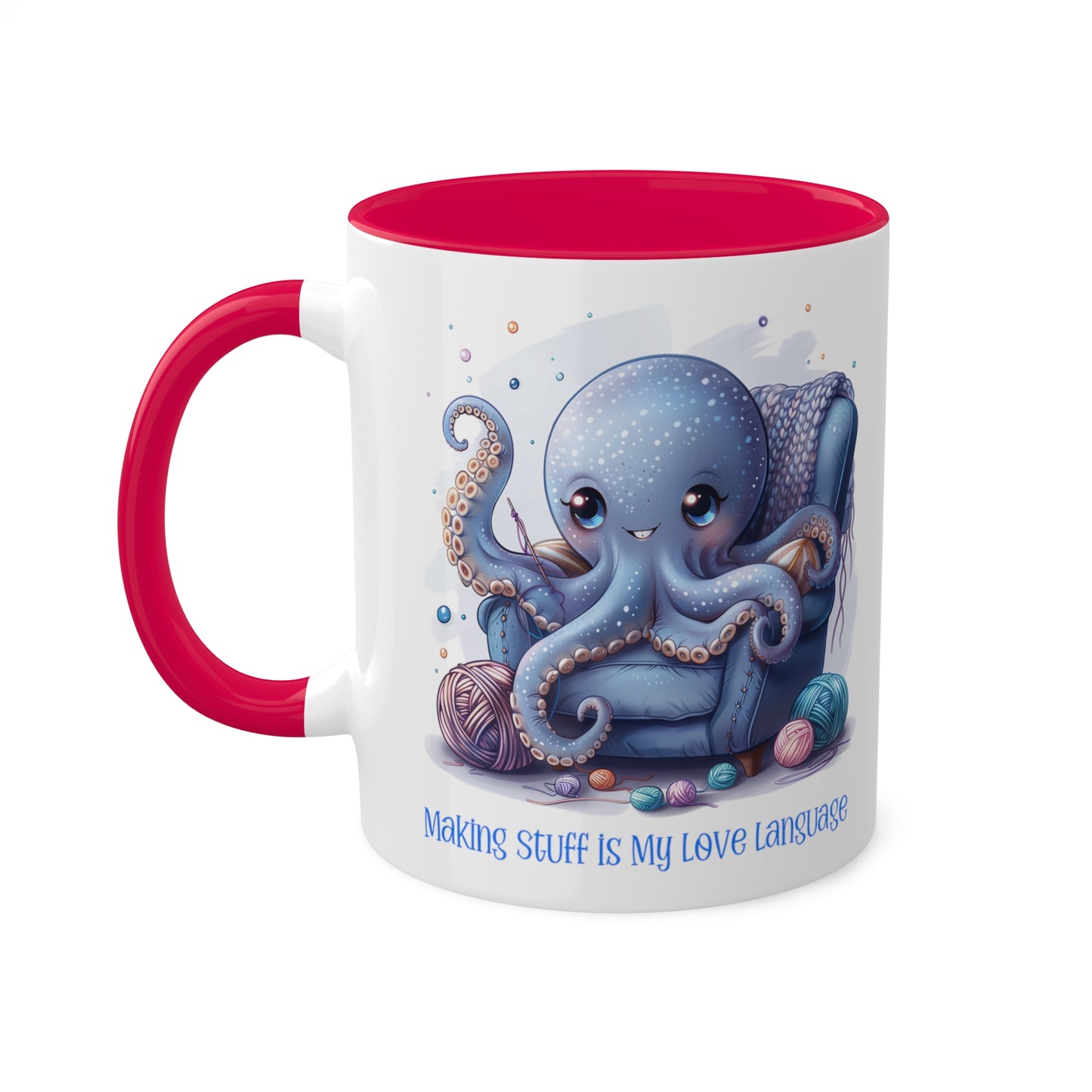 Octopus Crocheter Mug