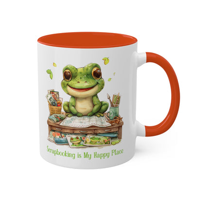 Frog Scrapbooker Mug