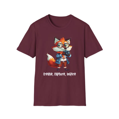 Fox Photographer Softstyle T-Shirt