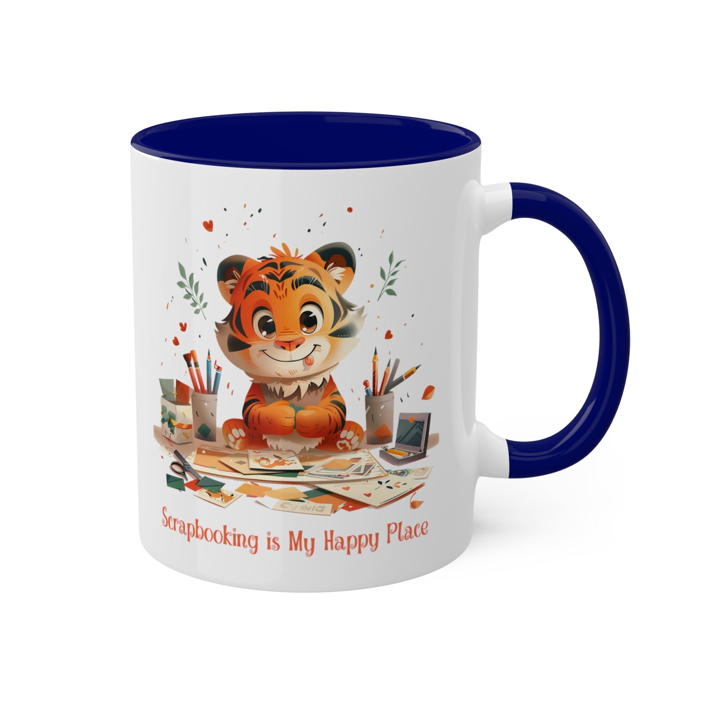 Tiger Scrapbooking Mug