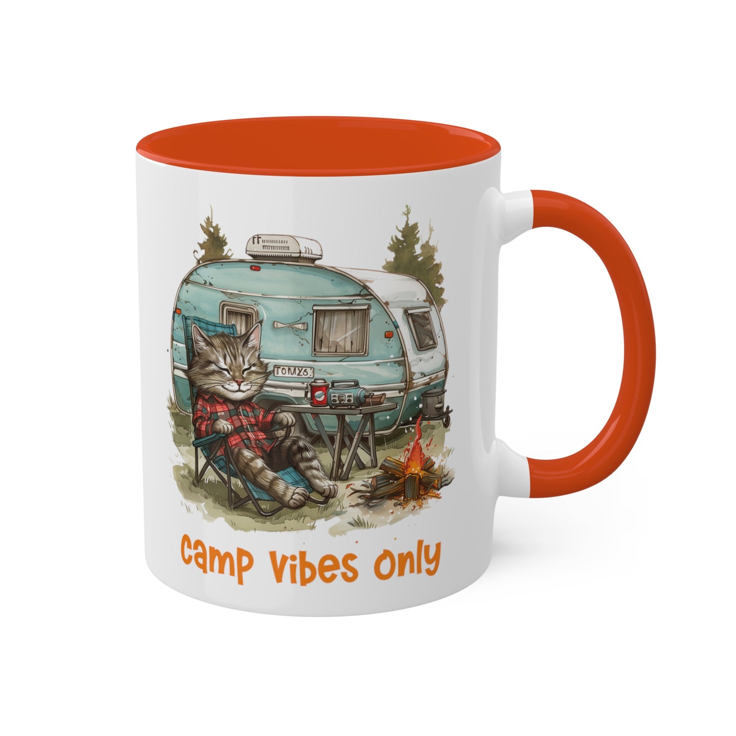 Cat Camper Mug