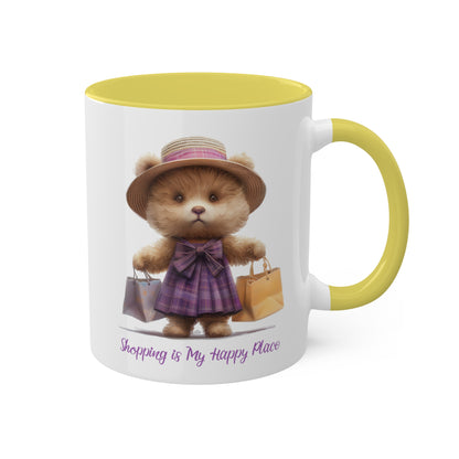 Teddy Bear Shopping Mug