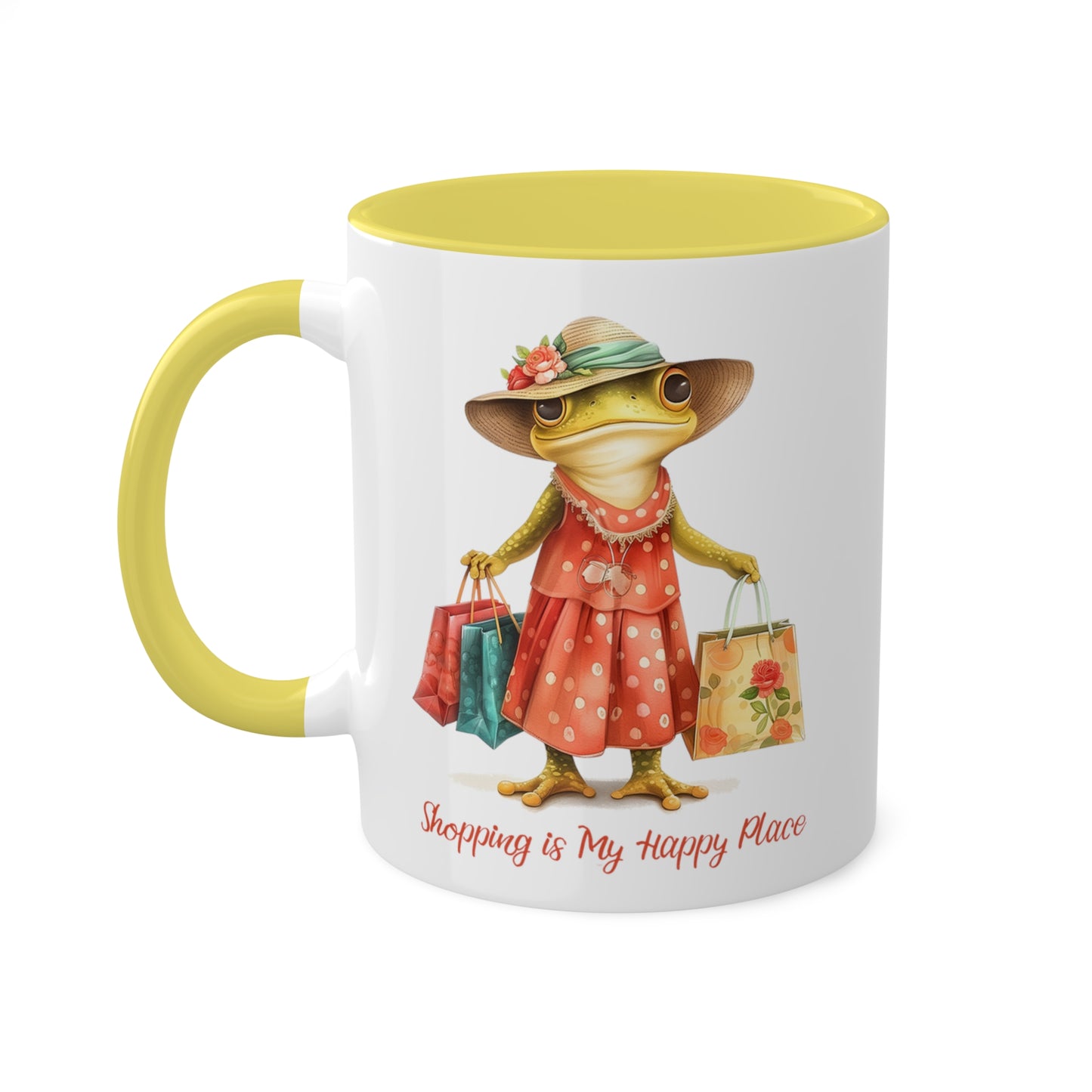 Frog Shopping Mug