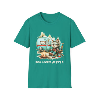 Cat Camper Softstyle T-Shirt