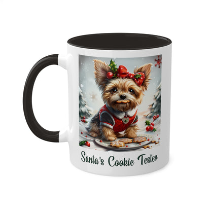 Terrier Christmas Baker Mug