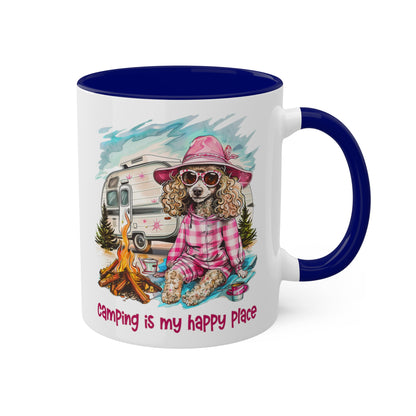 Poodle Camper Mug