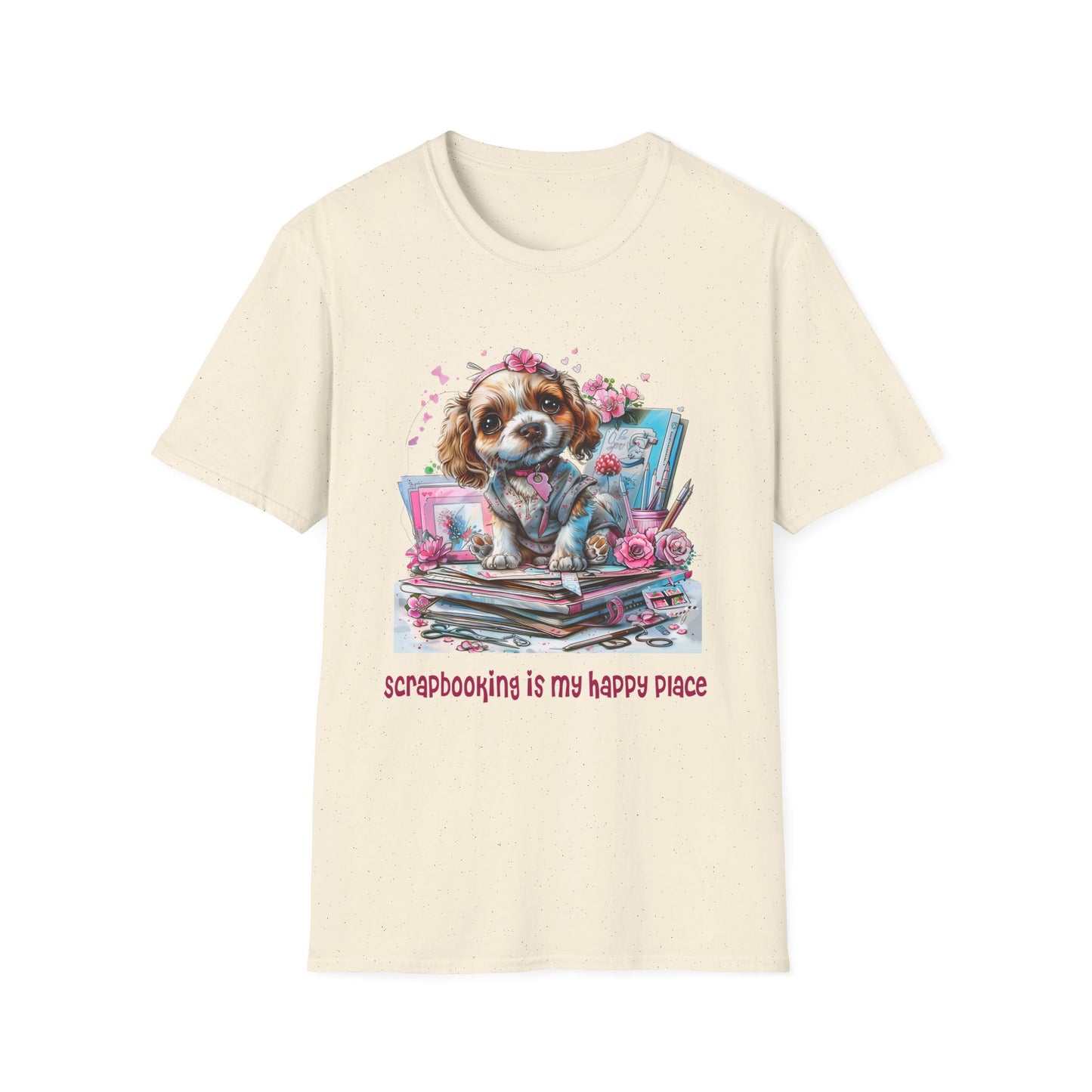 Dog Scrapbooking Softstyle T-Shirt