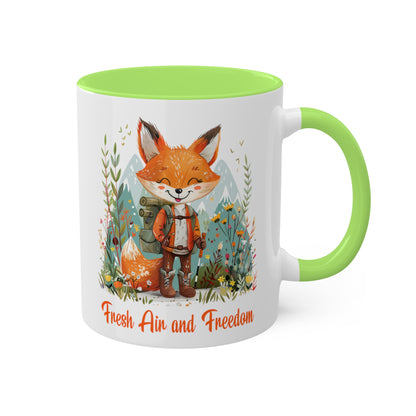 Fox Backpacker Mug