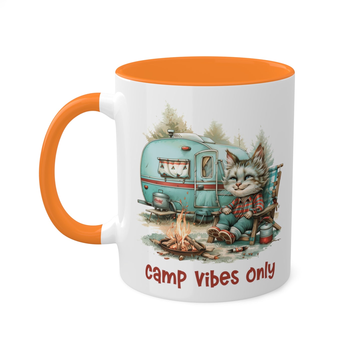 Cat Camper Mug