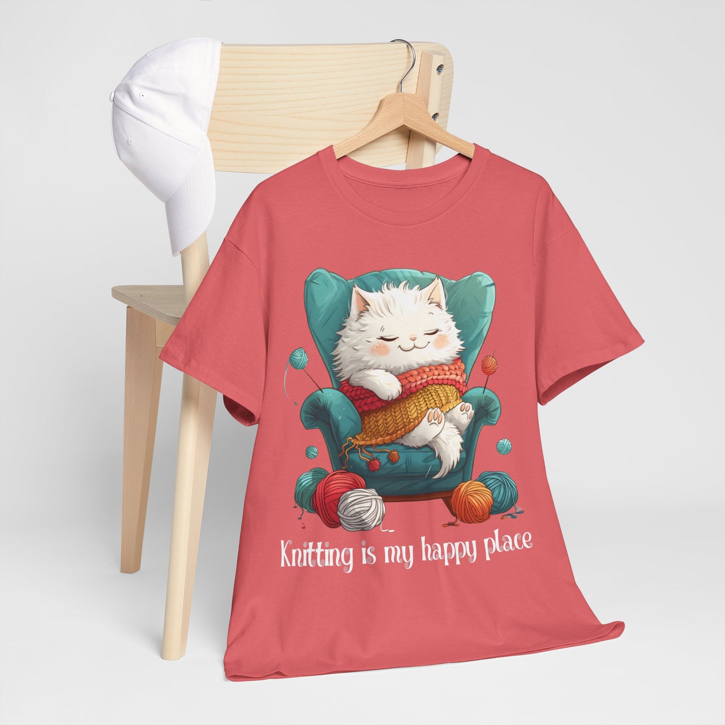 Cat Knitter Tee