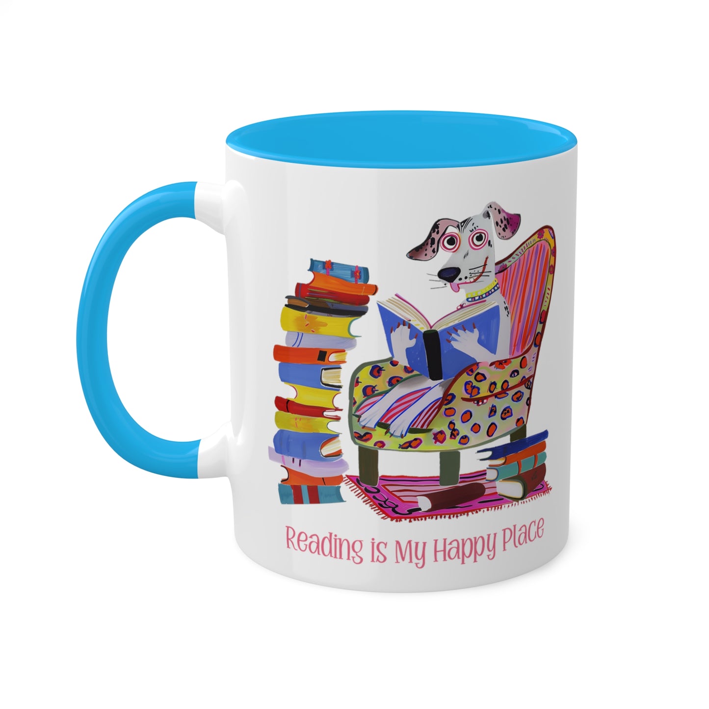 Dalmatian Reading Mug