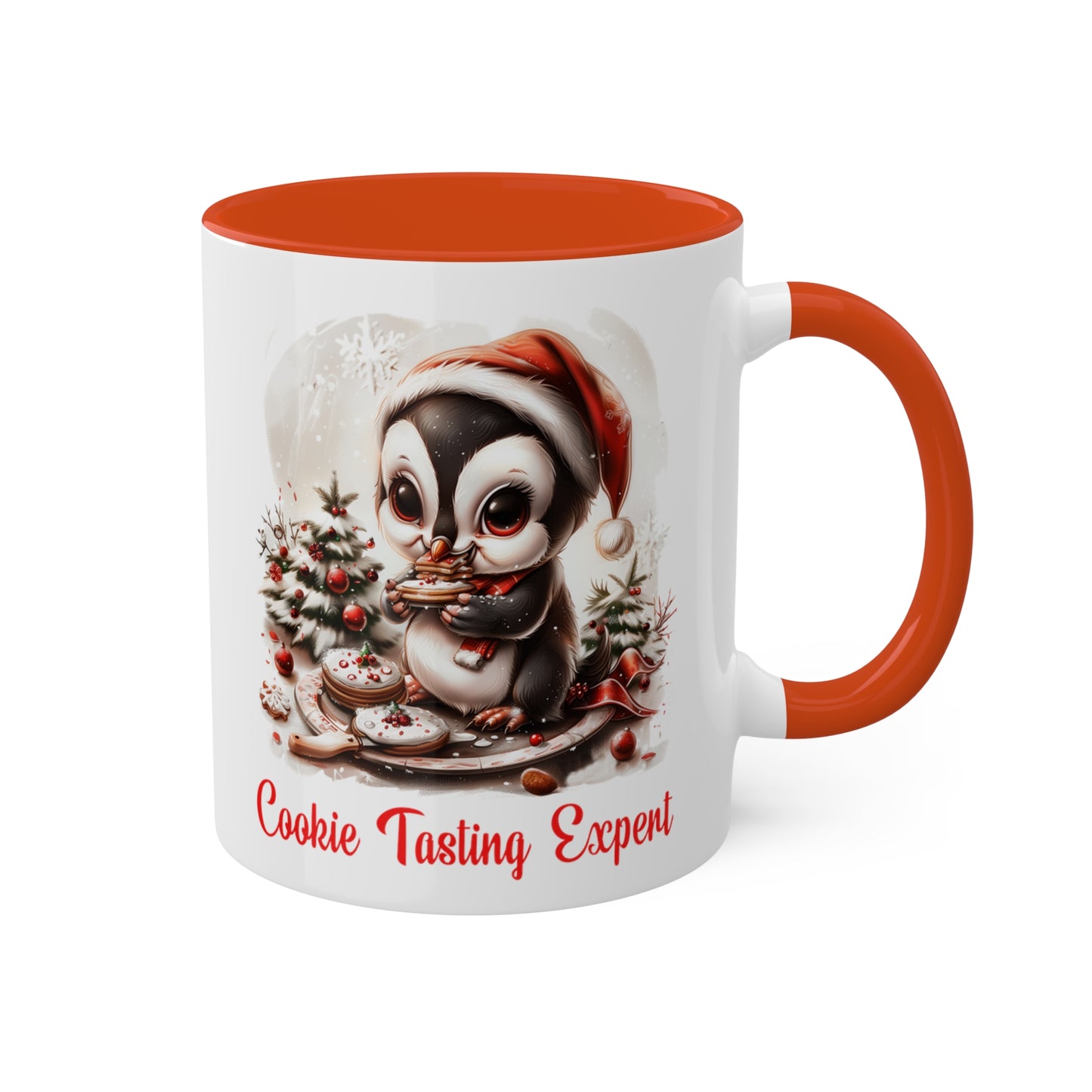 Penguin Christmas Baker Mug