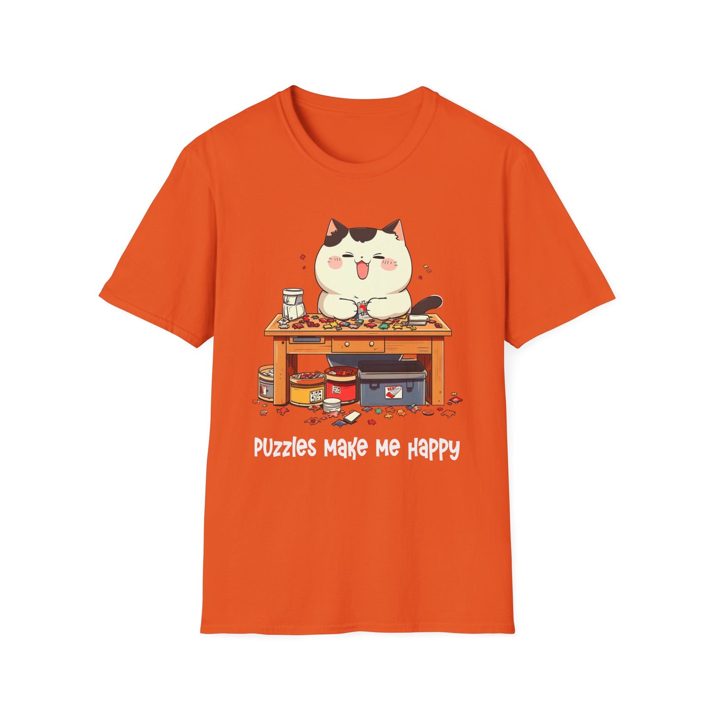 Cat Puzzler Softstyle T-Shirt