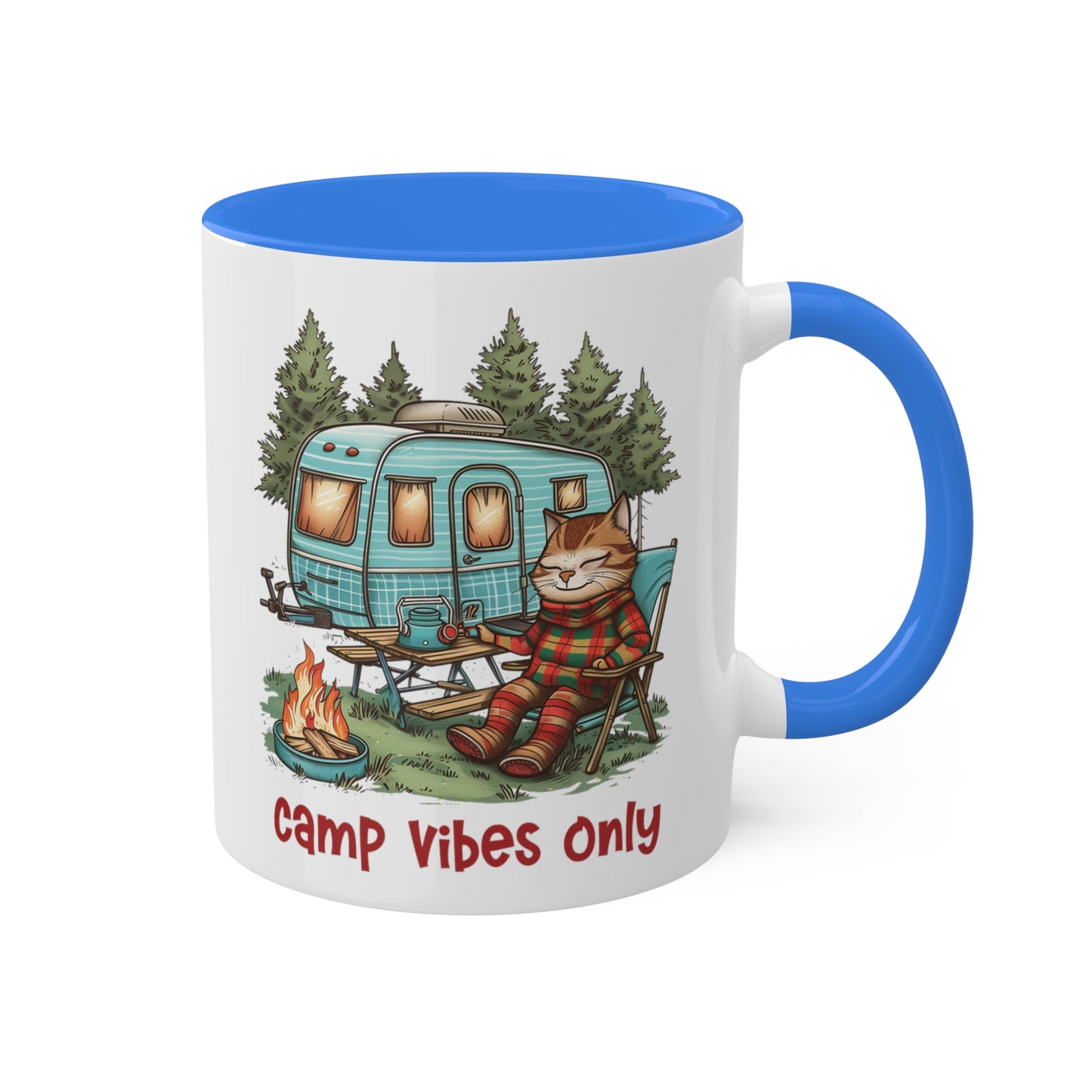 Cat Camper Mug