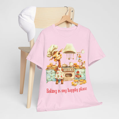 Giraffe Baker Tee