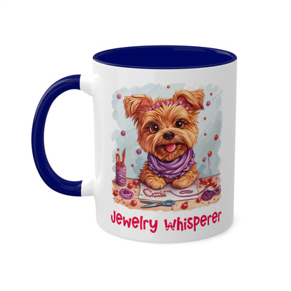 Terrier Dog Jewelry Maker Mug