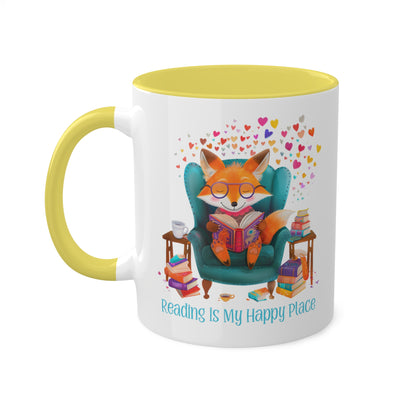 Fox Reading Mug