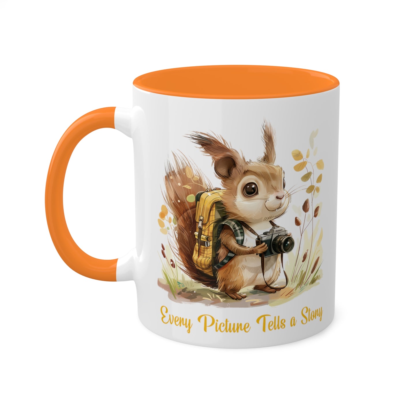 Squirrel Photographer Mug