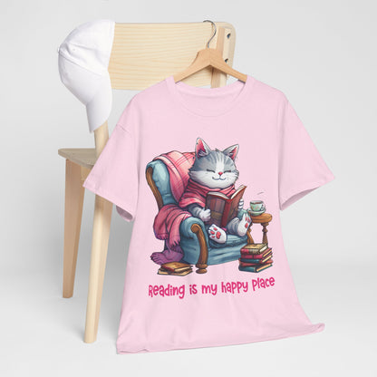 Cat Reader Tee