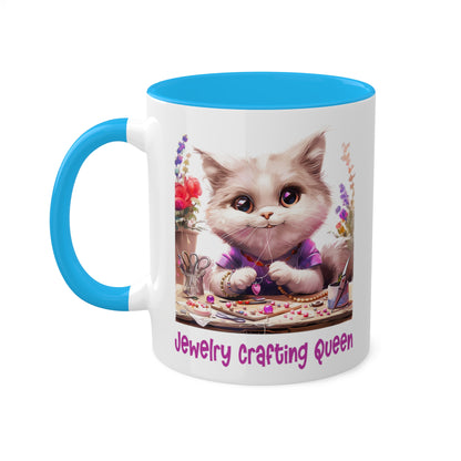 Cat Jewelry Maker Mug