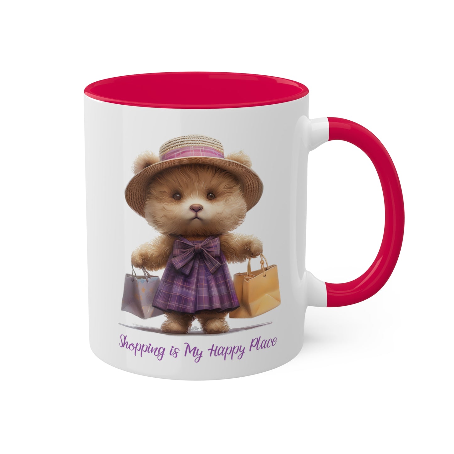 Teddy Bear Shopping Mug