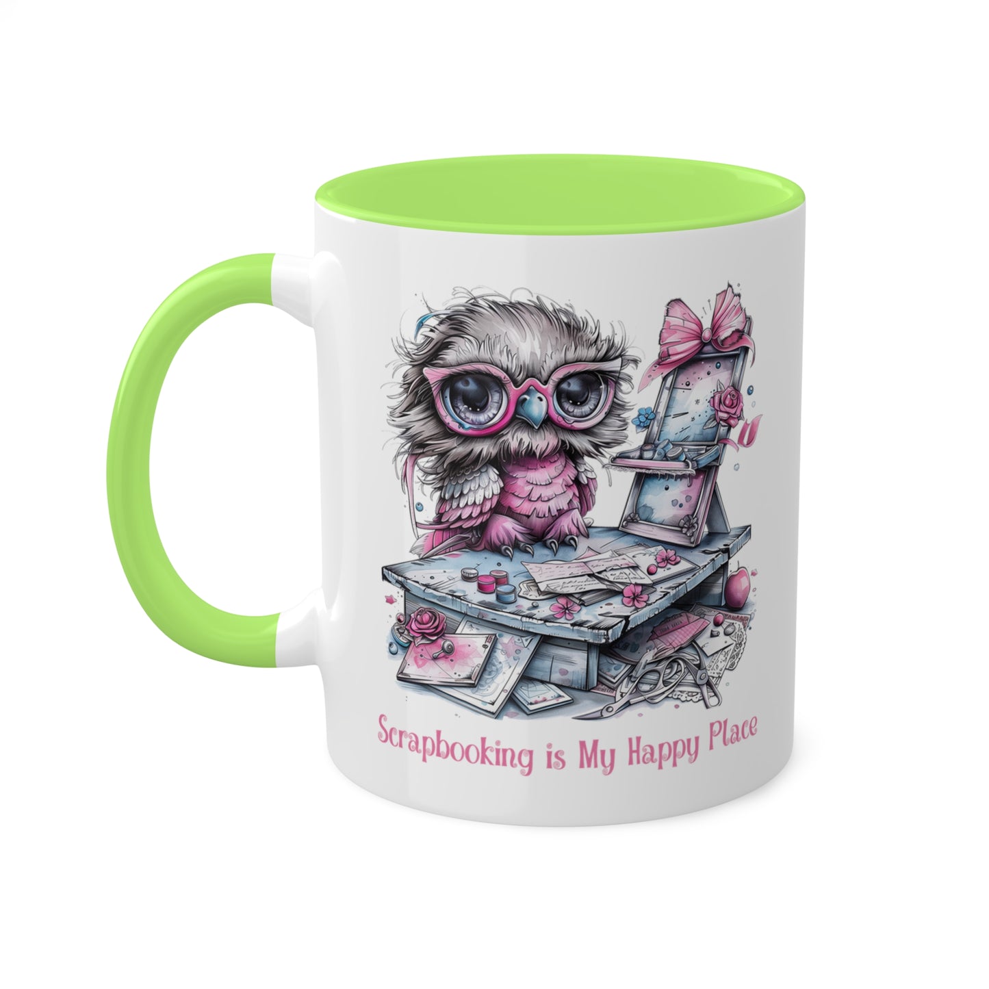 Owl Scrapbooking Mug