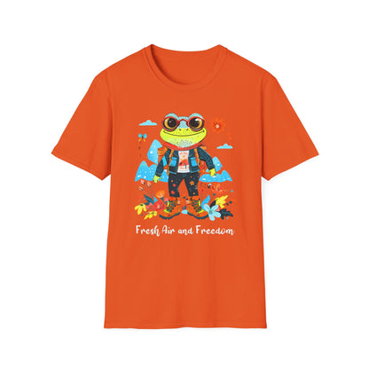 Frog Hiking Softstyle T-Shirt