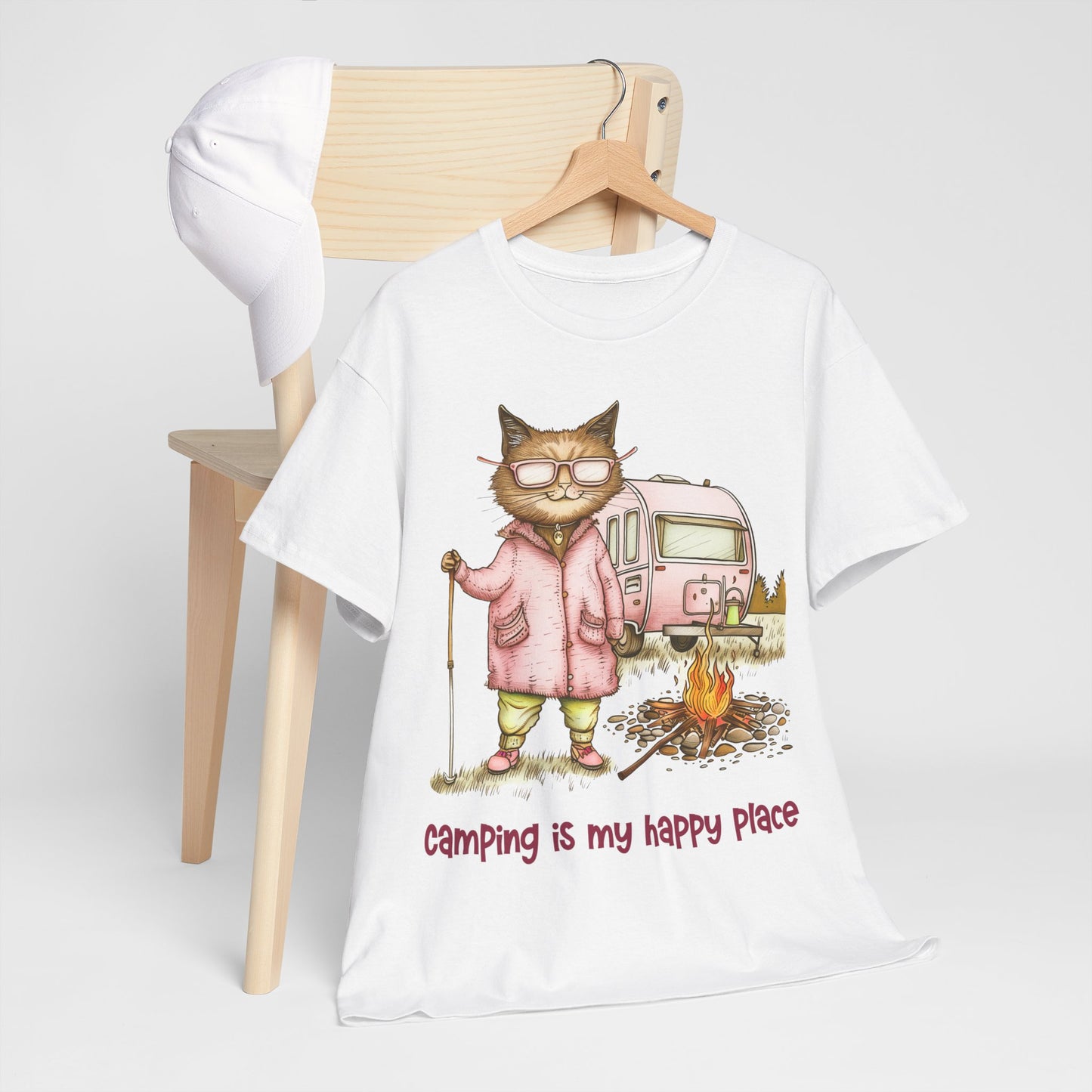 Cat Camper Tee