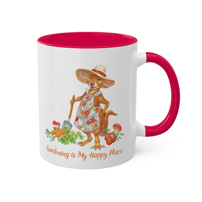 Kangaroo Gardener Mug