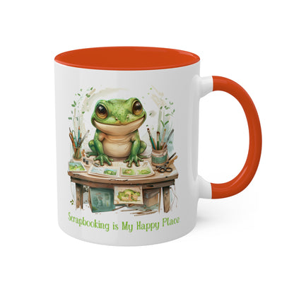 Frog Scrapbooker Mug