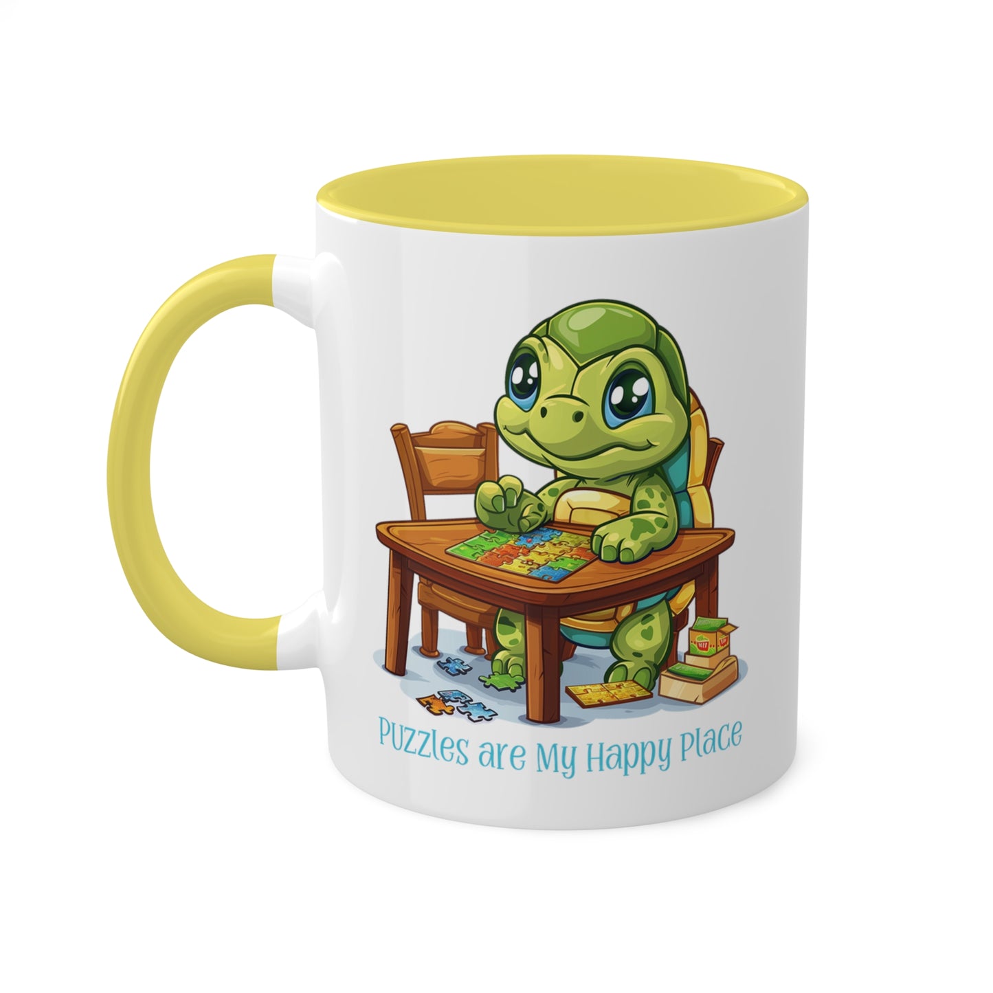 Turtle Puzzler Mug