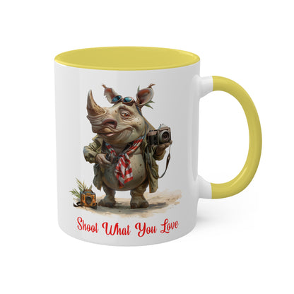 Rhino Photographer Mug