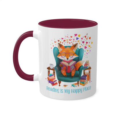 Fox Reading Mug