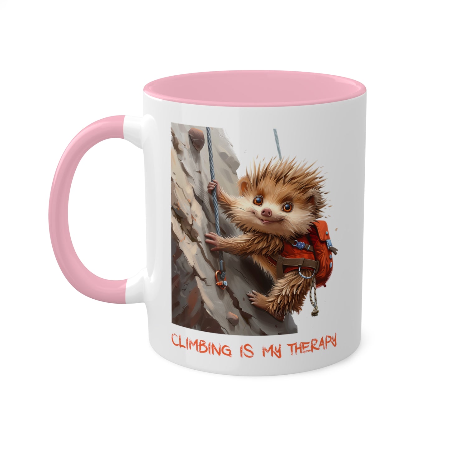 Porcupine Rock Climber Mug