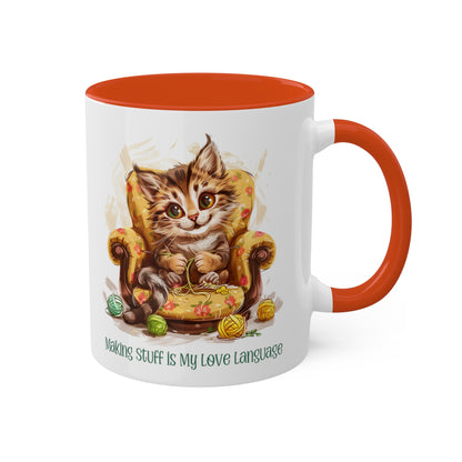 Cat Knitter Mug