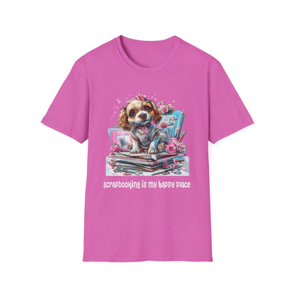 Dog Scrapbooking Softstyle T-Shirt