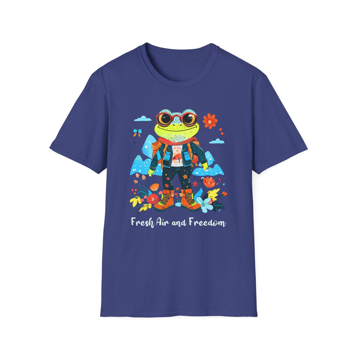 Frog Hiking Softstyle T-Shirt