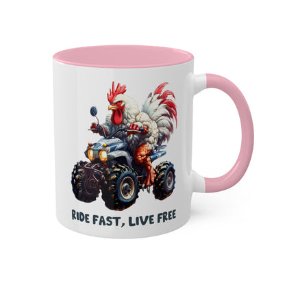 Chicken Quad Rider Mug